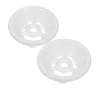 DIKACA 2 pezzi Tappo Filtro Urinale in Abs Antispruzzo e Antiodore Protezione Scarico per Orinatoi Uomo Casa e Uso Commerciale