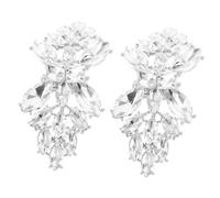 DIKACA 2pezzi Fermagli Per Scarpe Con Scintillanti Decorazioni Floreali Rimovibili Per Valorizzare Le Calzature Fermagli Fibbia in Lega Con Ciondoli Per Scarpe Eleganti Per Donne