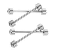 DIKACA 4 Pezzi Connessione per Cinturino Orologio Viti in per Riparazione Cinturini e Vite Resistenti per Orologi Personale e Professionale