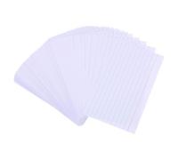 DIKACA 400 Pezzi Schede lo Studio a Righe Orizzontali 4,9x3 Pollici Cartoncini per Appunti Resistenti Forniture per Ufficio e Scuola per Memorizzazione e Preparazione Esami