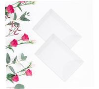 DIKACA 50 Pezzi Sacchetti Carta Semi Transparente Buste Piatte Carta Riciclabile per Craft e Confezionamento Regali per e Piccoli