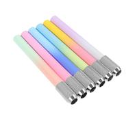 DIKACA 6 Pezzi Estensori per Matite Plastica Portamatite Compatto Doppia per Strumento Resistente e Facile Usare per Scuola e Hobby