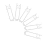 DIKACA 6 Pezzi Serrature Sicurezza per Mobili Blocchi U Forma Regolabili per Cassetti Armadi Frigoriferi e Porte Protezione Multistanza Facile per Adulti