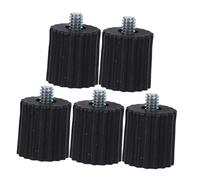 DIKACA Adattatore Filettato per Livella 5 Pezzi, Giunto di Conversione in Plastica 5/8" a 1/4", Connettore Compatibile per Strumenti di Misurazione e Uso Professionale All’aperto