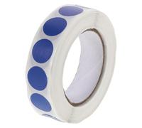 DIKACA Adesivi a Punti Autoadesivi Blu 3000 Pezzi, Etichette Circolari Colorate per Codifica Ufficio e Scuola, Piccoli Adesivi a Pois per Organizzazione Documenti e