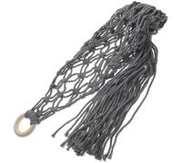 DIKACA Borsa Rete in Cotone Intrecciata a Mano per Frutta e Verdura Grande Capacità, Pieghevole e Facile da Trasportare, per Conservare Patate e Oggetti Vari in Cucina o Durante la Spesa