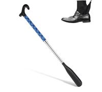 DIKACA Calzascarpe Telescopico in e Abs Regolabile e Lungo Estensibile Calzante Scarpe per Anziani Incinte e Ridotta Portatile e Robusto