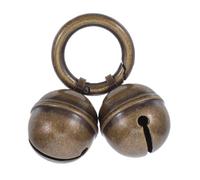 DIKACA Campanello in Rame Vintage per e Gatti con Chiusura Scatto Campanello Extra Forte per Tracciamento e Animali Domestici Accessorio Regolabile e Resistente per Collari di Varie