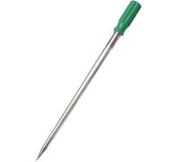 DIKACA Campionatore di Cereali in Acciaio Inox per Mais e Riso, Manico in Legno Ergonomico da 50 Cm, Strumento Leggero per Ispezione Rapida in Azienda Agricola