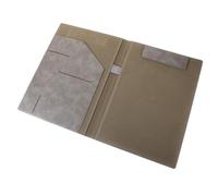 DIKACA Cartella Portadocumenti in Pelle PU A4 Chiusura Magnetica Organizer Professionale da Lavoro per Uomo Porta File e Documenti per Ufficio e Scuola Cartella Portfolio Elegante