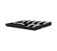 DIKACA Cash Register Money Tray Compartments With Nonslip Clip Cash Coin Organizer Box For Retail And Supermarket Drawer Insert