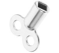 DIKACA Chiave Spurgo Radiatore in Metallo Resistente Vent Valve Anti-perdita per Termosifoni Strumento per Apertura e Chiusura Valvole di Sfiato Utile per Manutenzione Riscaldamento