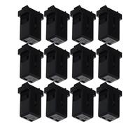 DIKACA Clip Chiusura Coperchio Bidone Spazzatura 100 Pezzi, Fermo a Pressione per Fissaggio Interno Bidoni Cucina e Bagno, Ricambio Serratura Blocco Coperchio Antipolvere e