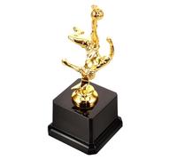DIKACA Coppa Calcio capocannoniere con Giocatore Premio per atleta e Squadra, plastico, Stile Chic, Supporto da Tavolo Decorativo per Eventi scolastici e Sportivi 7X3 Pollici