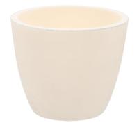 DIKACA Crogiolo di Fusione da Laboratorio in Ceramica ad Alta Temperatura 10 Ml, Ciotola Resistente per Analisi Scientifiche e Applicazioni Industriali