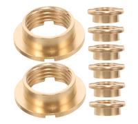 DIKACA Dadi per Meccanismi di Orologi al Quarzo 8 Pezzi Testa Tonda 4Mm Kit di Riparazione per Orologi Fai da Te Connessione Stabile Riduzione Rumore Compatibilità Ottimale