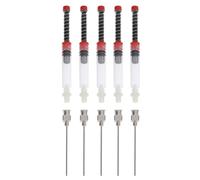 DIKACA Dispositivo di Assorbimento Inchiostro per Penna Stilografica Set 5 Pezzi Assistente Riempimento Inchiostro Ergonomico Materiale Resistente per Studenti e Uso Scolastico