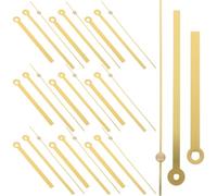 DIKACA Kit Lancette Orologio di Ricambio, 10 Pezzi in Metallo, per Orologi da Parete Digitali, per Uso Artigianale e Personalizzazione Orologi