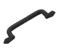 DIKACA Maniglia Nera in Ferro per Porta Scorrevole del Fienile, Grande Maniglia Rustica per Porte Interne da Cucina e Ripostiglio, Resistente alle Intemperie e Facile da Installare,