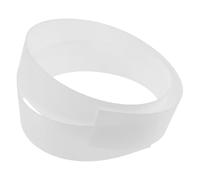 DIKACA Pellicola Diffusore di Luce per Strisce LED Flessibile 0,8 Mm 122x5 Cm Pannello Diffusore Ottico Soffuso per Illuminazione Domestica e Ufficio