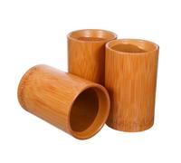 DIKACA Penne in Bamboo da Organizer Versatile per Ufficio Cucina e Sala da Pranzo per Penne Posate e Bacchette Design Resistente e Facile da