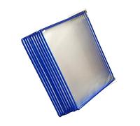 DIKACA Portadocumenti Parete in Materiale Resistente Organizer Ufficio con Blu Supporto File Versatile e Durevole per Documenti e Riviste