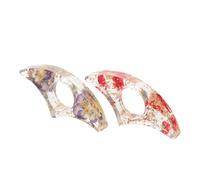 DIKACA Portapagina per Libri in Resina 2 Pezzi Supporto Pollice Ergonomico Antiscivolo, Segnalibro Divaricatore per Lettura di Romanzi e Testi, Accessorio Portatile per Studio,