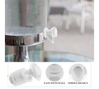 DIKACA Rubinetto Plastica per Caraffa Acqua Pulsante Sostitutivo per Dispenser Compatibile con Tanica e Serbatoio Facile Installazione per Casa e Ufficio