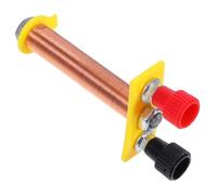 DIKACA Solenoide Elettromagnetico Forma per Esperimenti Fisici Bobina Resistente e Didattica per Dimostrare Principi Elettromagnetici in Laboratorio Scolastico