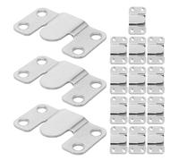 DIKACA Staffa di Montaggio a Parete Incastro in Acciaio Inossidabile, Gancio per Quadri Grande e Resistente, Set da 16 Pezzi per Appendini Invisibili ad Alta Capacità di Carico,