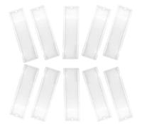 DIKACA Stampi in Silicone per Resina Epossidica Set da 10 Pezzi, Stampi Rettangolari per Segnalibri, Elastici e Resistenti per Creazioni Artistiche Fai da Te, per Studenti e Hobby