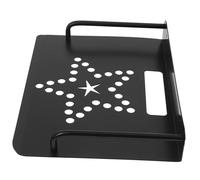 DIKACA Supporto Router da Parete in Alluminio Mensola Sottile e Resistente per Proiettori e Modem Porta Oggetti Montato Muro per Casa e Ufficio Design Elegante e Pratico