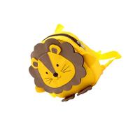 DIKACA Zaino Anti-perdita per Design Leone Cartone Animato Regolabile per Asilo e Scuola dell'Infanzia Zainetto con Tracolla Regolabile e Impugnatura Resistente
