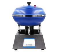 DIKAMAN Lucidatrice per Gioielli, Macchina for lucidatura di Gioielli e Finitura Parti Metalliche con buratto Vibrante da 12 Pollici for Risultati Lisci Brillanti