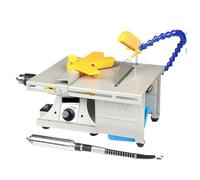 DIKAMAN Lucidatrice per Gioielli, Macchina for lucidatura e rettifica Multifunzione, Mini da Tavolo, lucidatrice for Pietre, Macchina for Incisione in Giada, for Il Taglio a Portatile