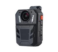 DIKAMAN Mini Body Cameram, WA7-D A7 32MP HD 1296P Videoregistratore di sicurezza con telecamera indossabile Batteria da 4000mAh con telecomando per passeggiate con gli animali, lavoro, viaggi(32GB)