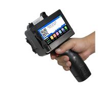 DIKAMAN Stampante a getto d'inchiostro portatile, Macchina for la codifica della data del codice a barre QR contatore logo stampante portatile da 25,4 mm
