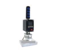 DIKAMAN Strumenti for la Pelle Macchina for stampaggio a Caldo a Mano Carta Artigianale Stampo in Rame Timbro in Legno Logo Etichettatura Saldatura Strumento for pressatura a Caldo(8-10cm)