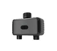 DIKAMAN Timer per irrigazione, Timer Automatico for l'irrigazione con di irrigazione da Giardino a Doppio Tubo per irrigazione di Prati e Giardini