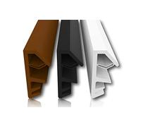 Dikara Guarnizione per Finestra e Porta, Gomma, Marrone, 4 mm, 12 mm, Isolamento Termico e Acustico, Resistente ai Raggi UV, 50 m