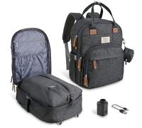 Dikaslon Wickelrbackpack & Wickeltasche Backpack mit Vakuumkompression