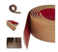 DIKEBAO Striscia di Transizione per Pavimenti 2m*5cm Profilo di Transizione Autoadesivo Striscia di Soglia in Gomma PVC Strisce Autoadesive per il Bordo del Tappeto per Pavimenti in Legno Laminato