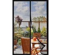 DIKER Zanzariera Magnetica Porta 75 × 210 cm, Tenda Zanzariere Finestra Magnetiche, Zanzariere per Porte Finestre, Tende Anti Zanzare Porta Chiusura Automatica per Balcone, Soggiorno