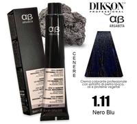 Crema colorante per capelli senza Ammoniaca 100ml - 1.11 NERO BLU - ArgaBeta Dikson