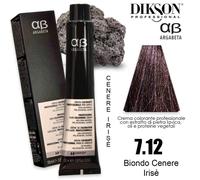 Crema colorante per capelli senza Ammoniaca 100ml - 7.12 BIONDO CENERE IRISE' - ArgaBeta Dikson