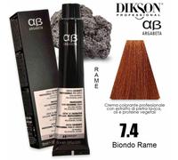 Crema colorante per capelli senza Ammoniaca 100ml - 7.4 BIODO RAME - ArgaBeta Dikson