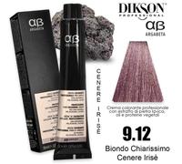 Crema colorante per capelli senza Ammoniaca 100ml - 9.12 BIONDO CH.MO CENERE IRISE' - ArgaBeta Dikson