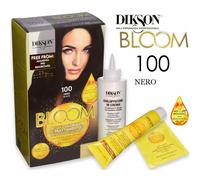 Dikson Bloom Crema Colorante Cheratina 100 Nero - Siero capelli