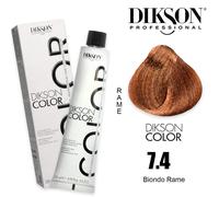 Dikson Color 120 ml 7.4 7R Biondo Rame - Tinta per capelli