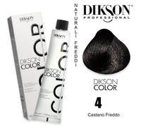 Dikson Color Serie New Natural 4NE 4.0 Chestnut Brown New, Tubo 120 ml
